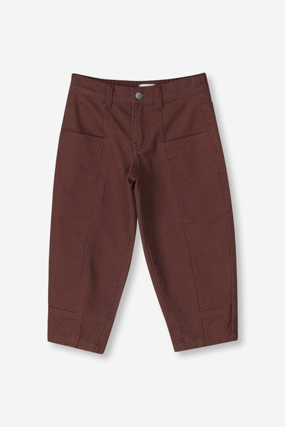Boys Denim Barrel Leg Pants