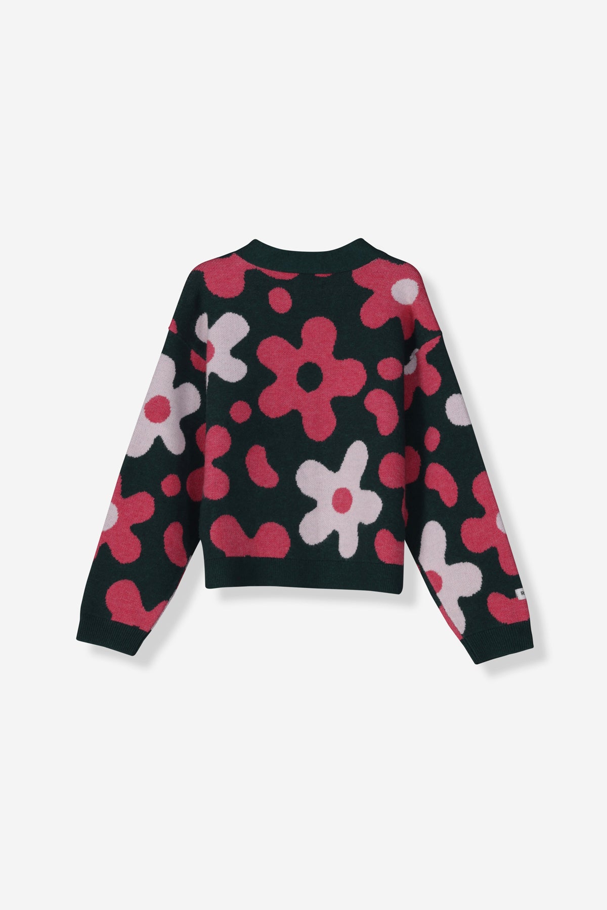 Girls Jacquard Cardigan
