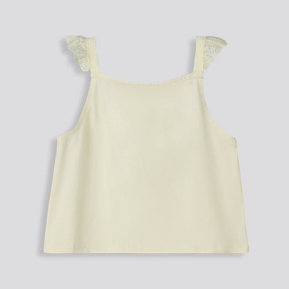 Girls Wing Sleeve Top