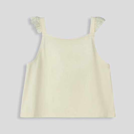 Girls Wing Sleeve Top