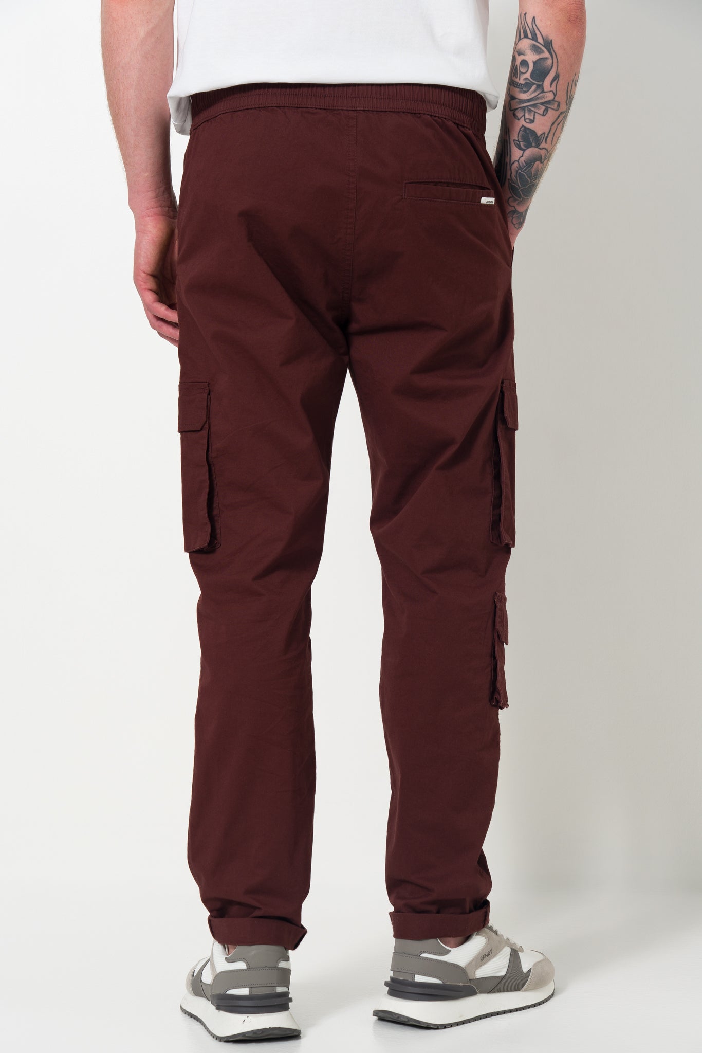 Turn Up Hem Cargo Pants