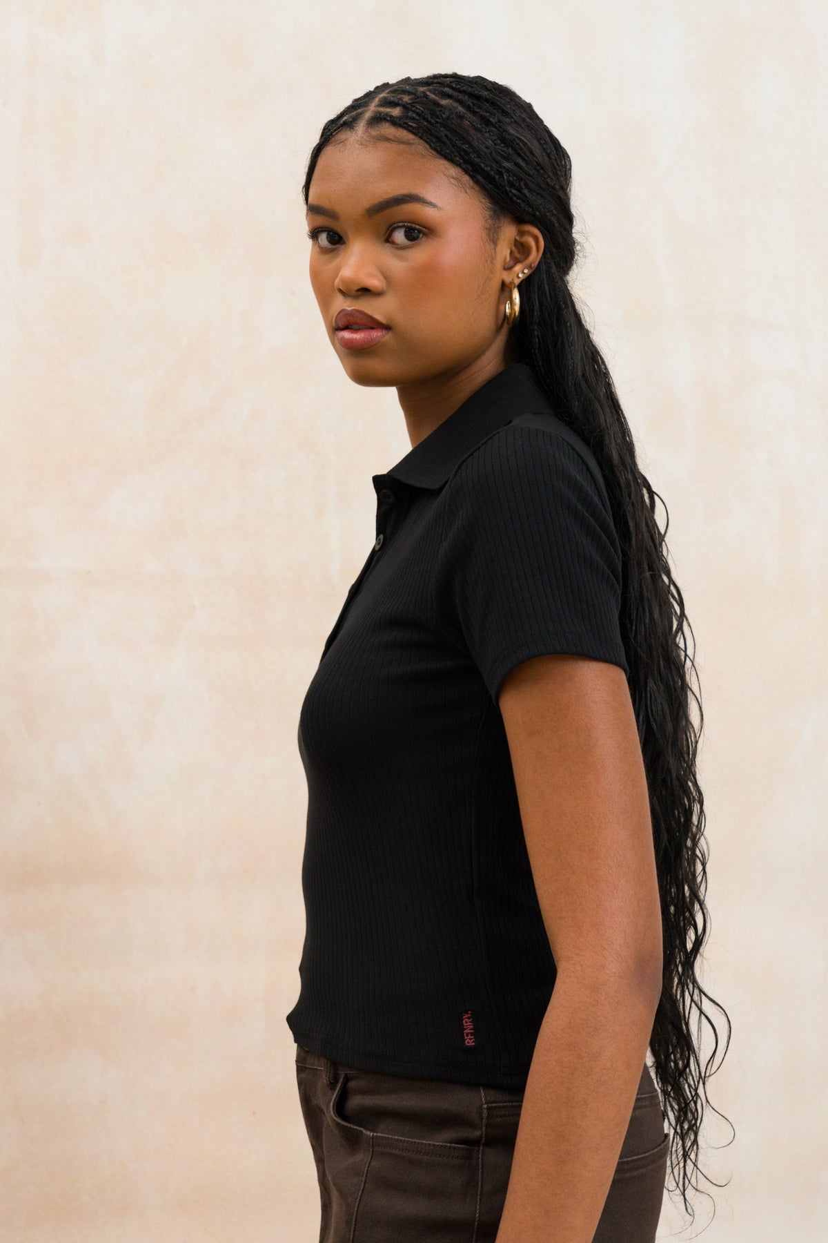 Ribbed Placket Golfer