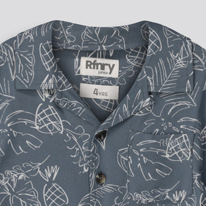 Boys Floral Shirt