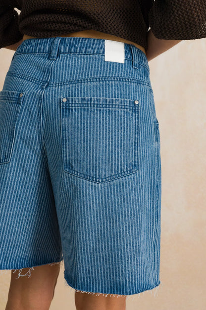 Relaxed Denim Shorts