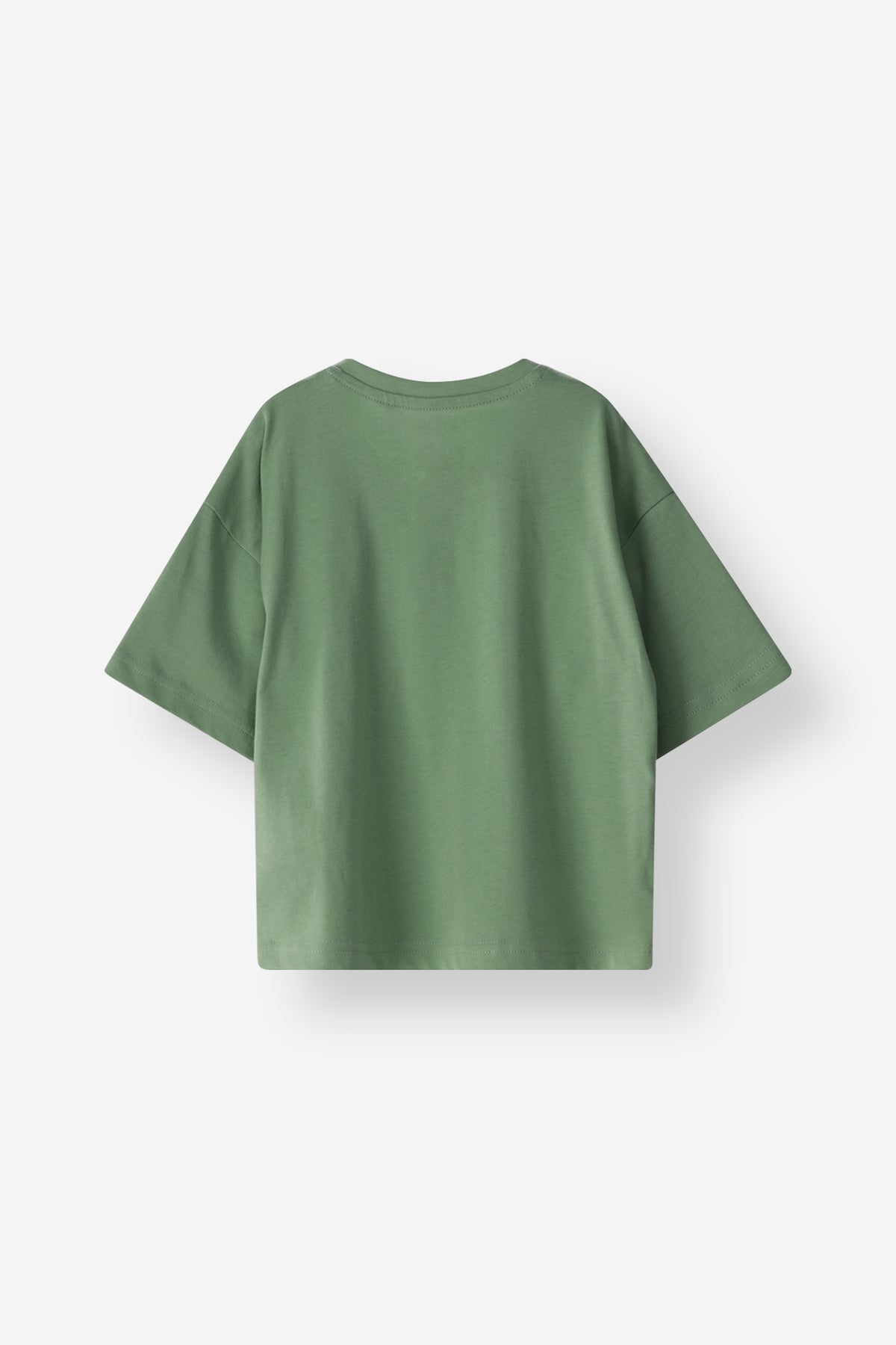 Loose Fit Henley Neck Tee