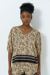Bubble Sleeve Top