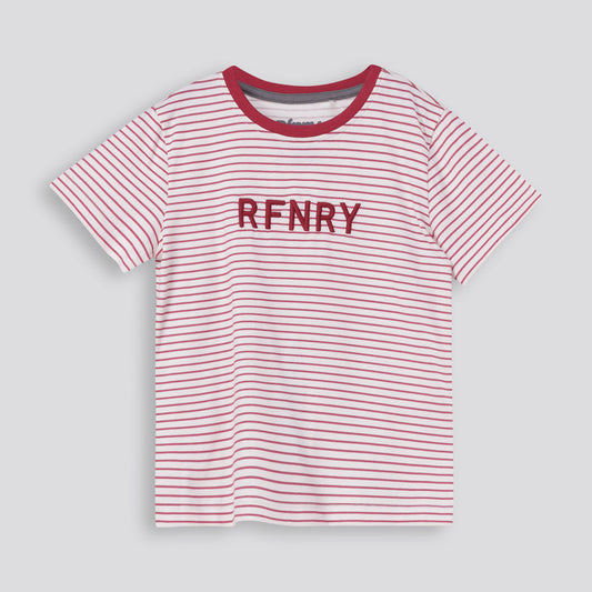 Girls Branded Tee Rose
