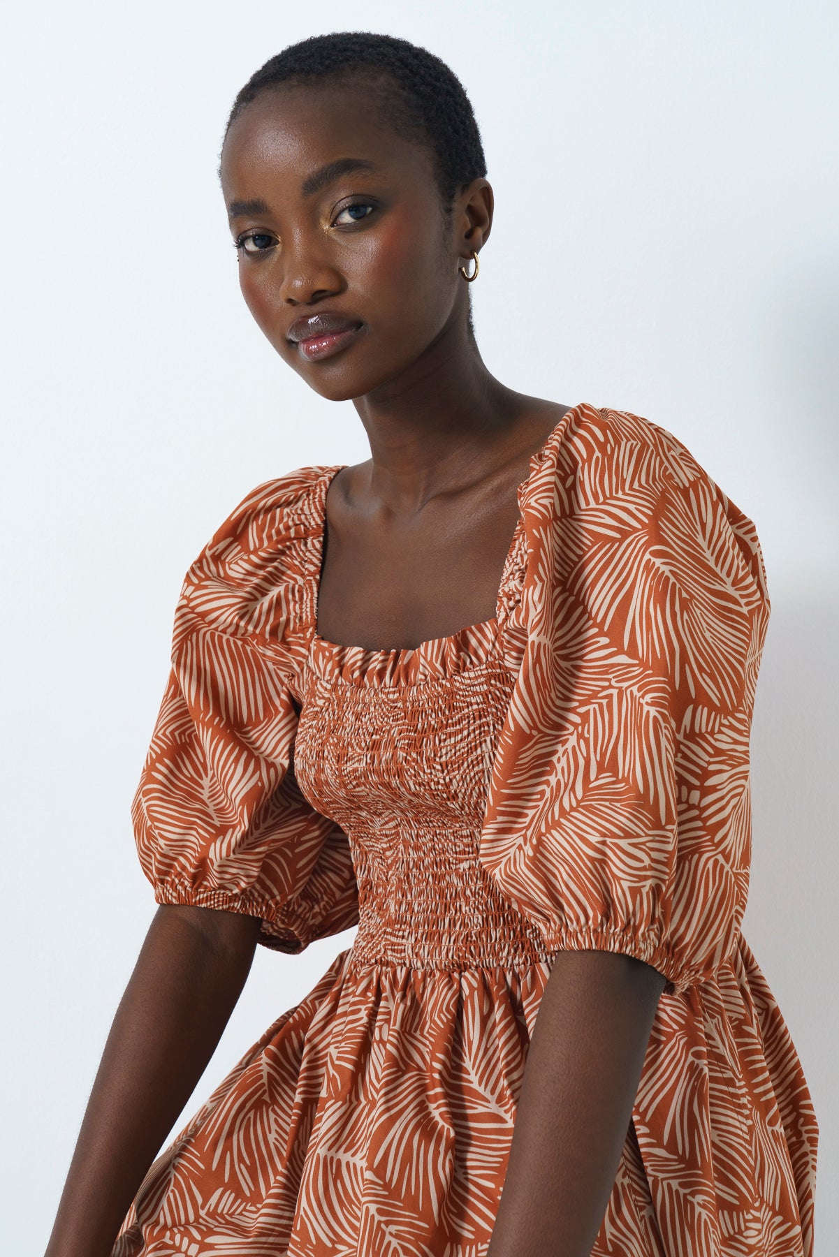 Puff Sleeve Dress