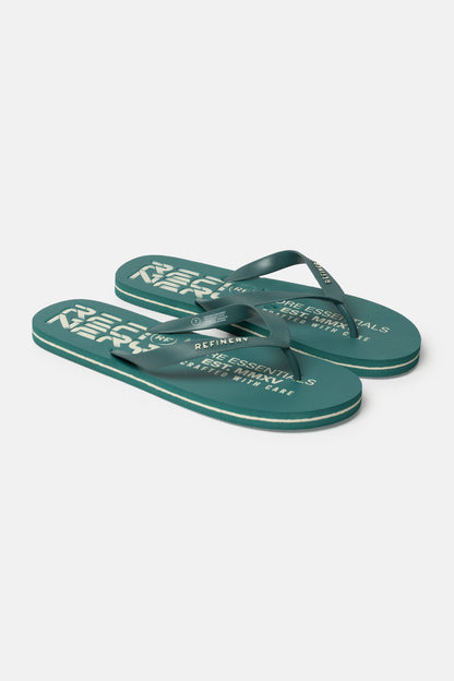 Branded Rubber Flip-Flops
