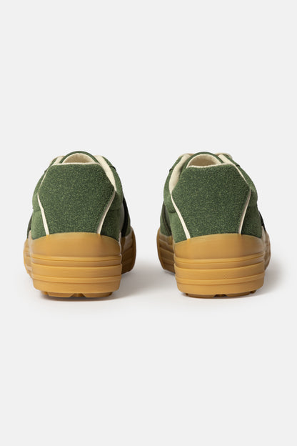 Panel Detail Platform Sneakers