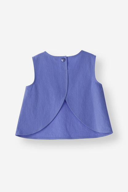 Relaxed Fit Sleeveless Top