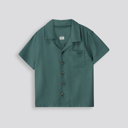 Boys Linen-Like Shirt