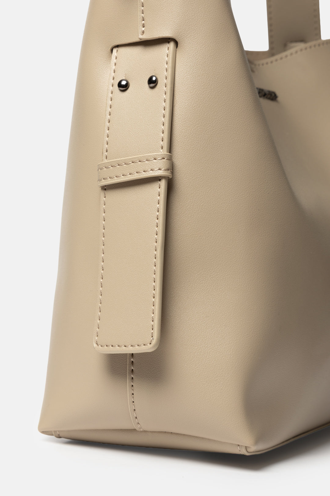 Faux Leather Tote Bag