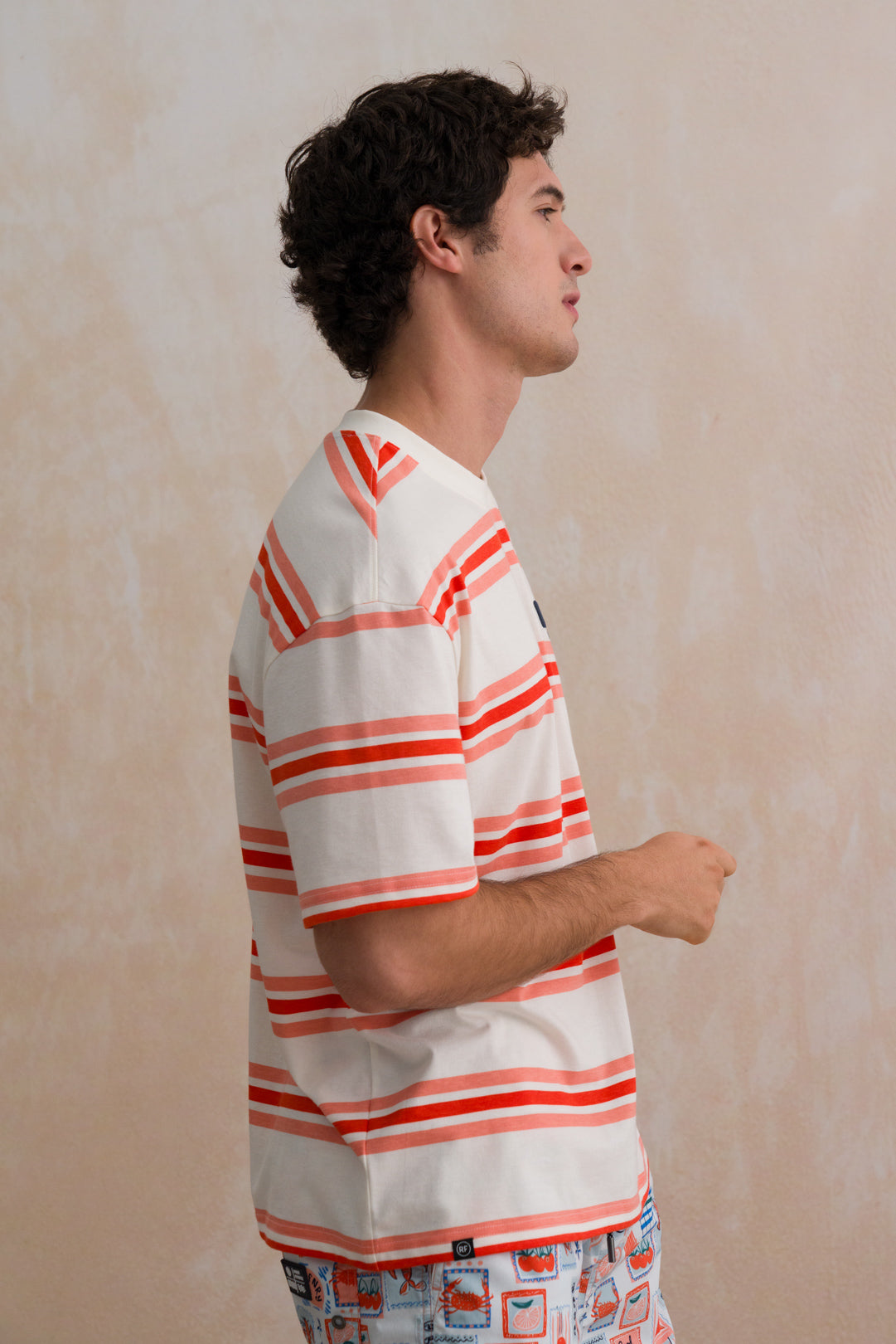 Striped Boxy T-shirt