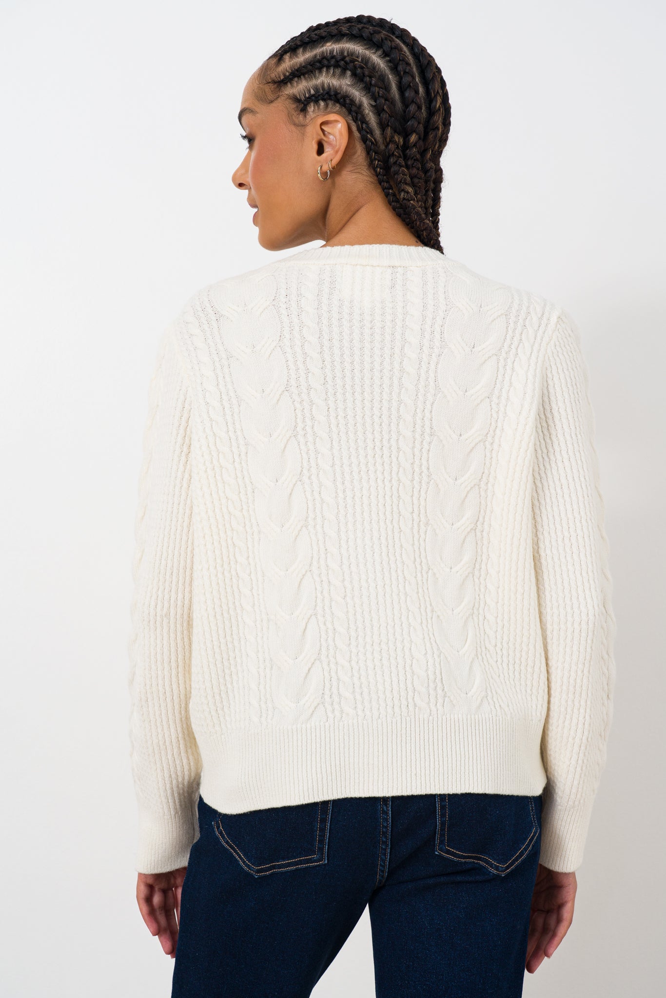 Chunky Cable Cardigan