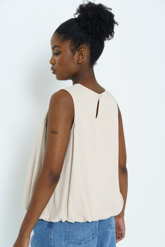 Bubble Hem Tank Top