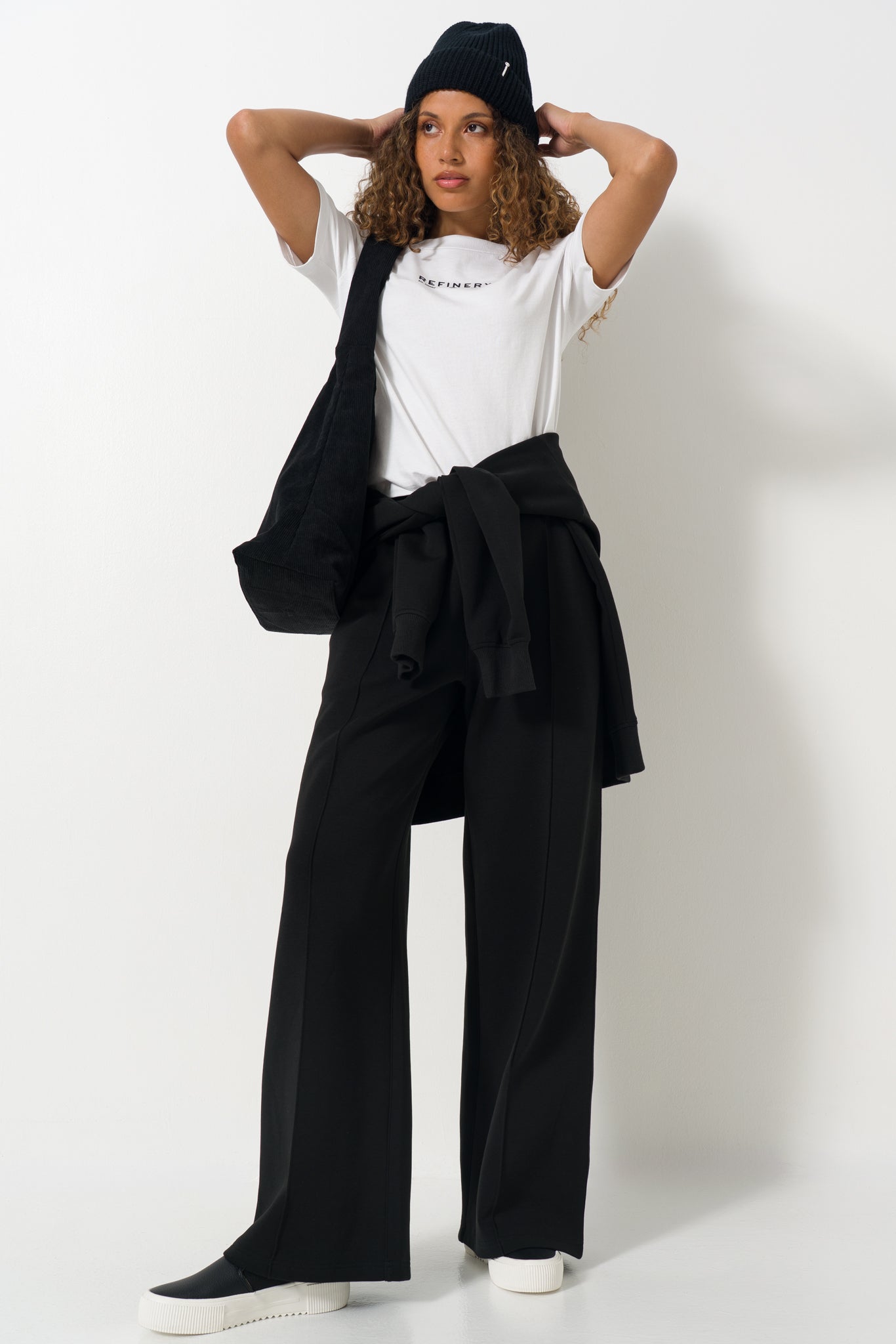 Wide Leg Track Pants
