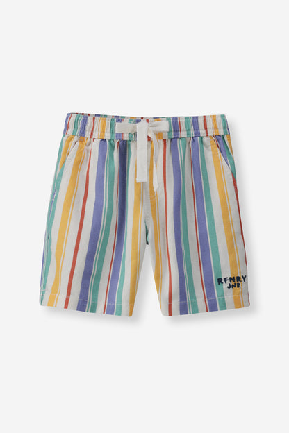Multi Stripe Pool Shorts