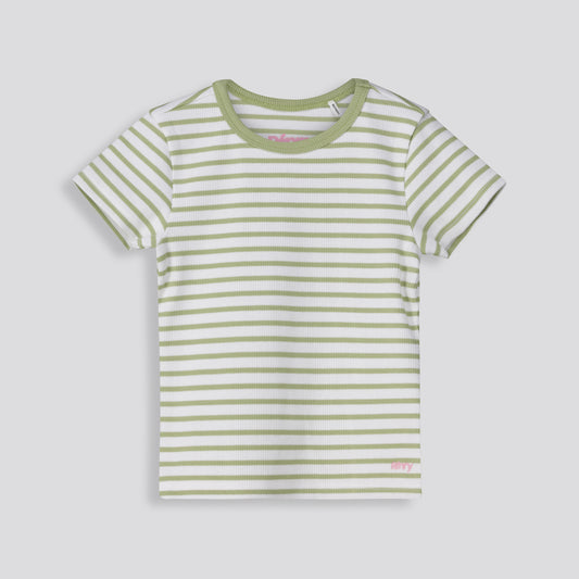 Girls Ribbed Tee