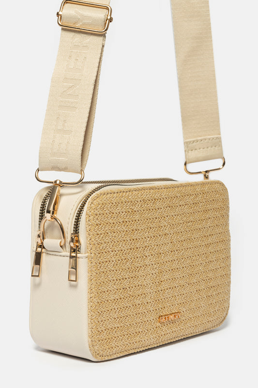 Raffia Camera Bag