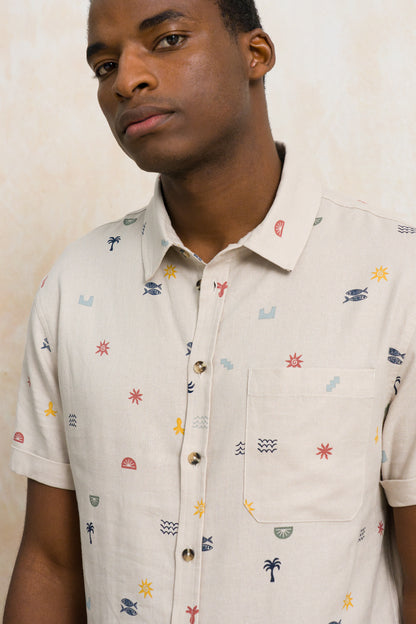 Linen Blend Shirt