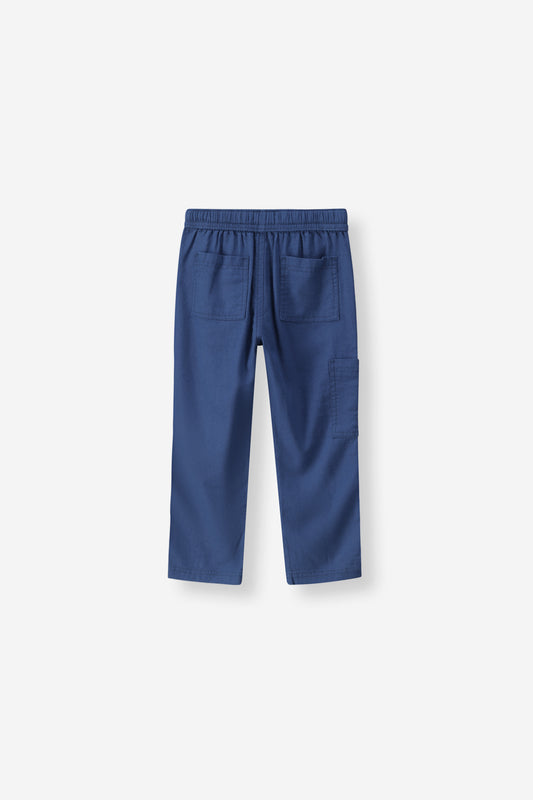 Boys Linen Blend Pants
