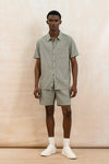 Textured Pull On Shorts