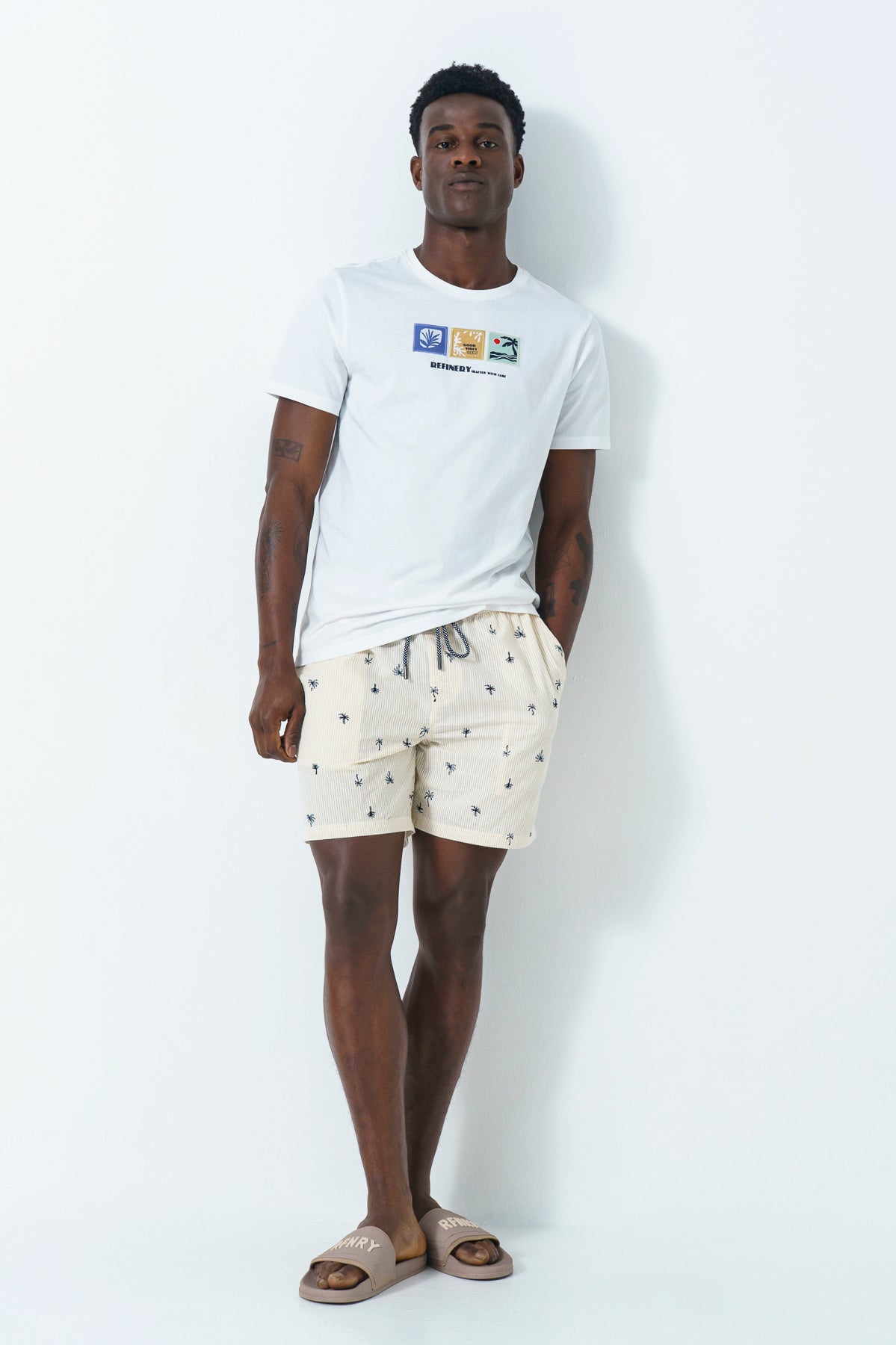 Seersucker Pool Shorts