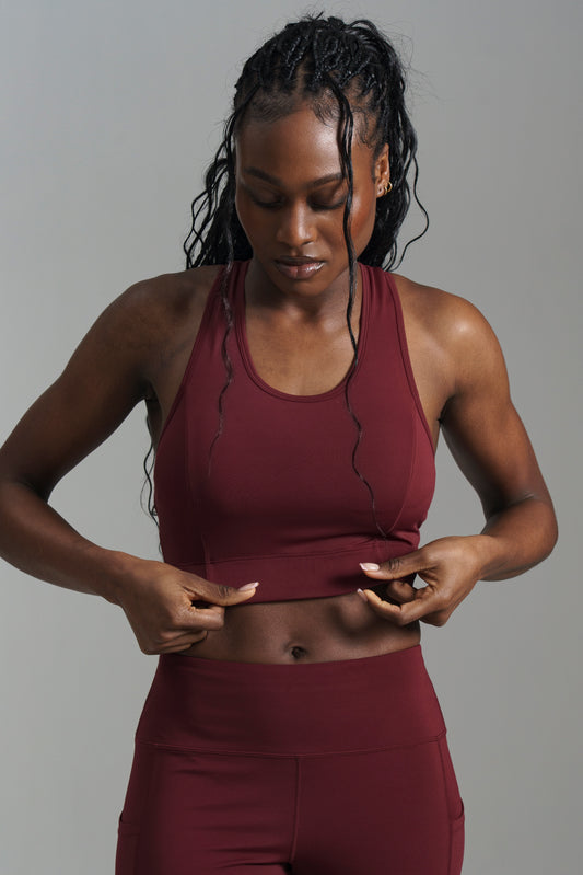 Mesh Inset Bralette