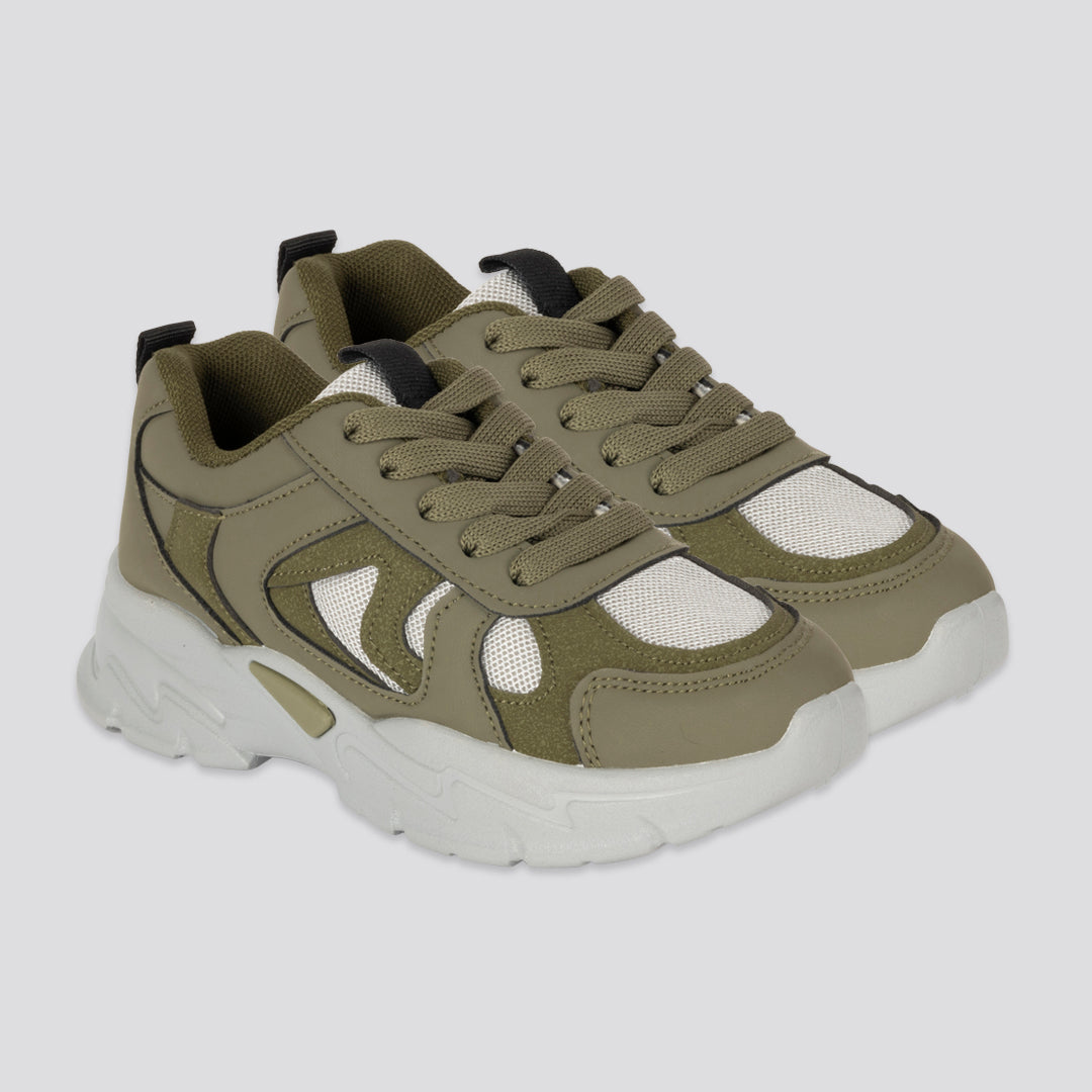 Boys Sporty Sneaker Green