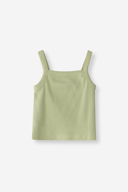 Girls Square Neck Tank Tee