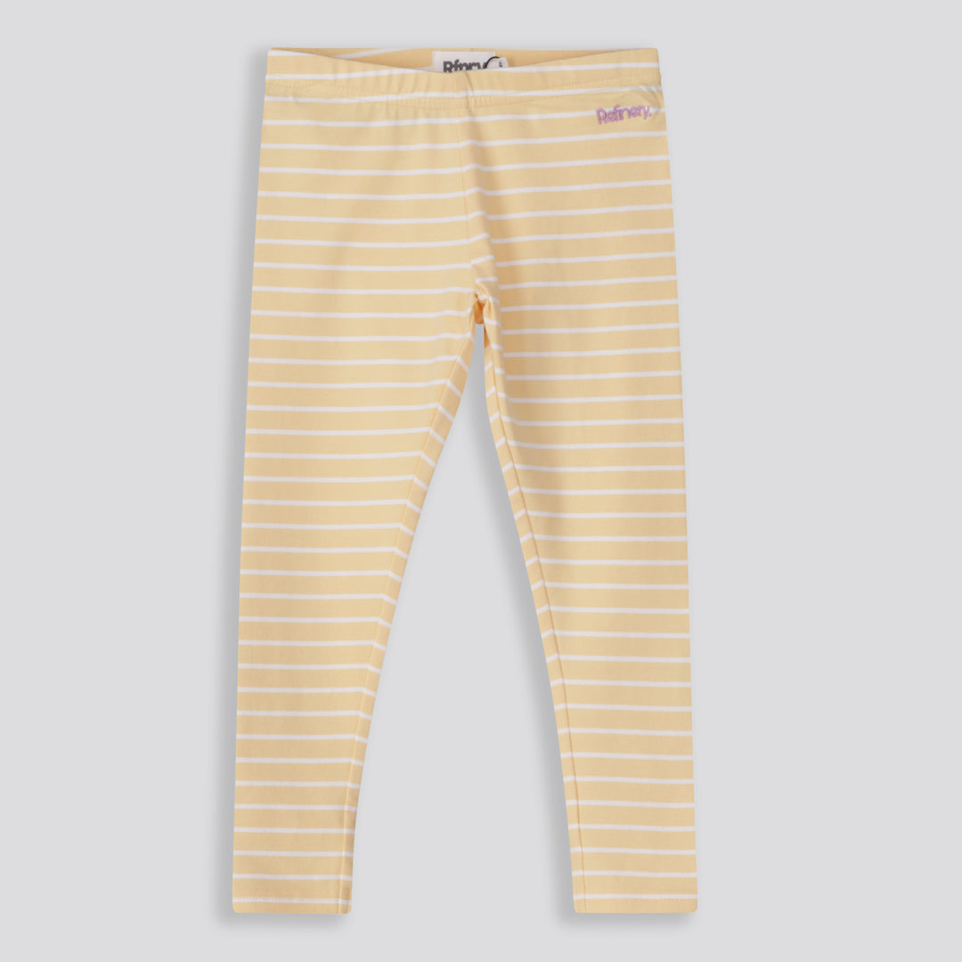 Girls Stripe Leggings