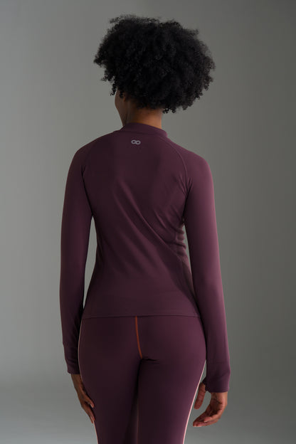 Active Quarter-Zip Top