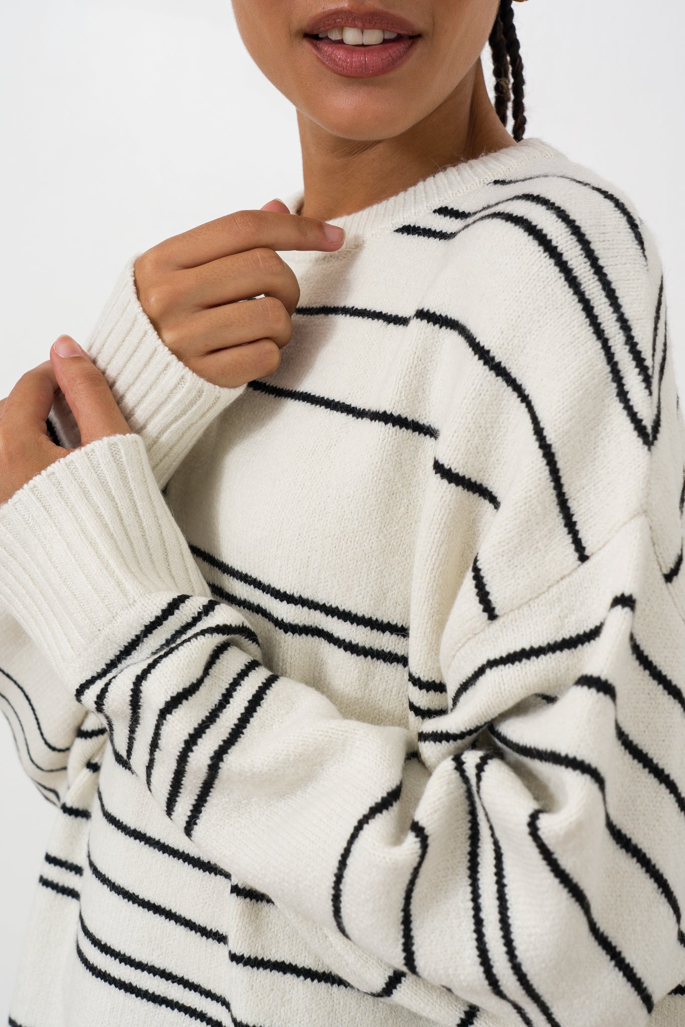 Longer Striped Jumper