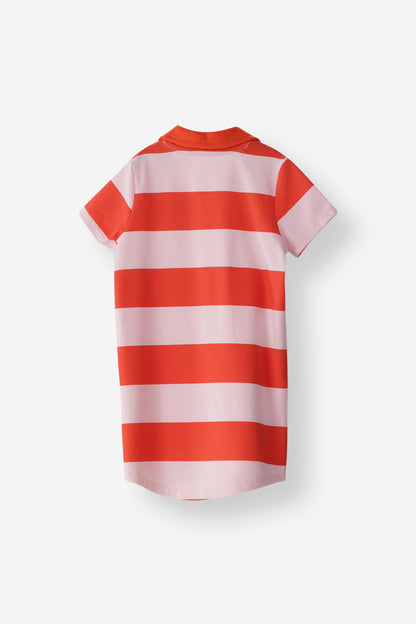 Girls Golfer Collar Dress