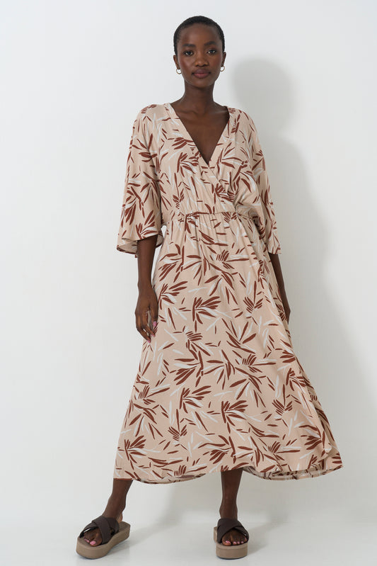 Mock Warp Dress