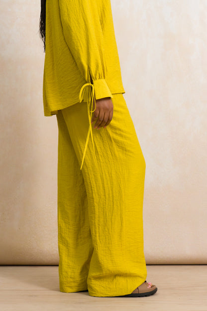 Wide Leg Elasticated Waist Pants