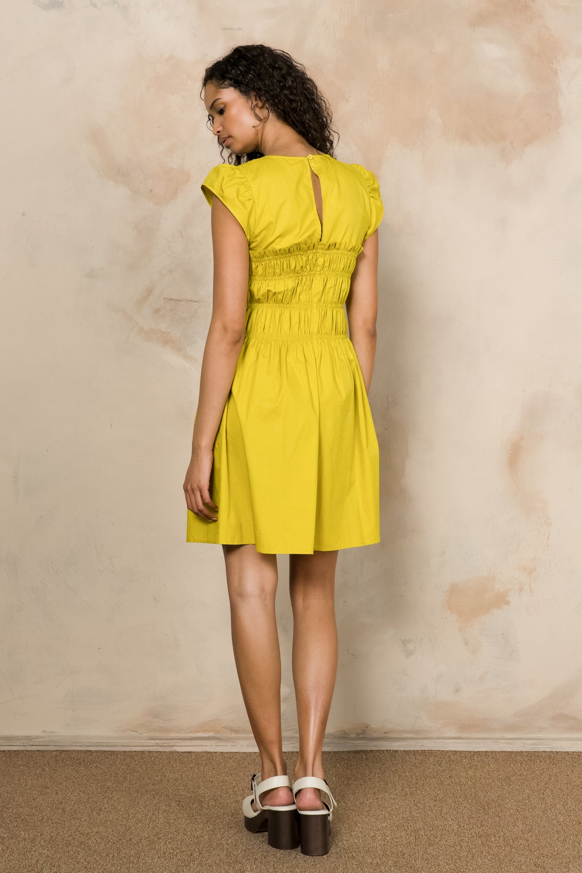Flutter Sleeve Dress