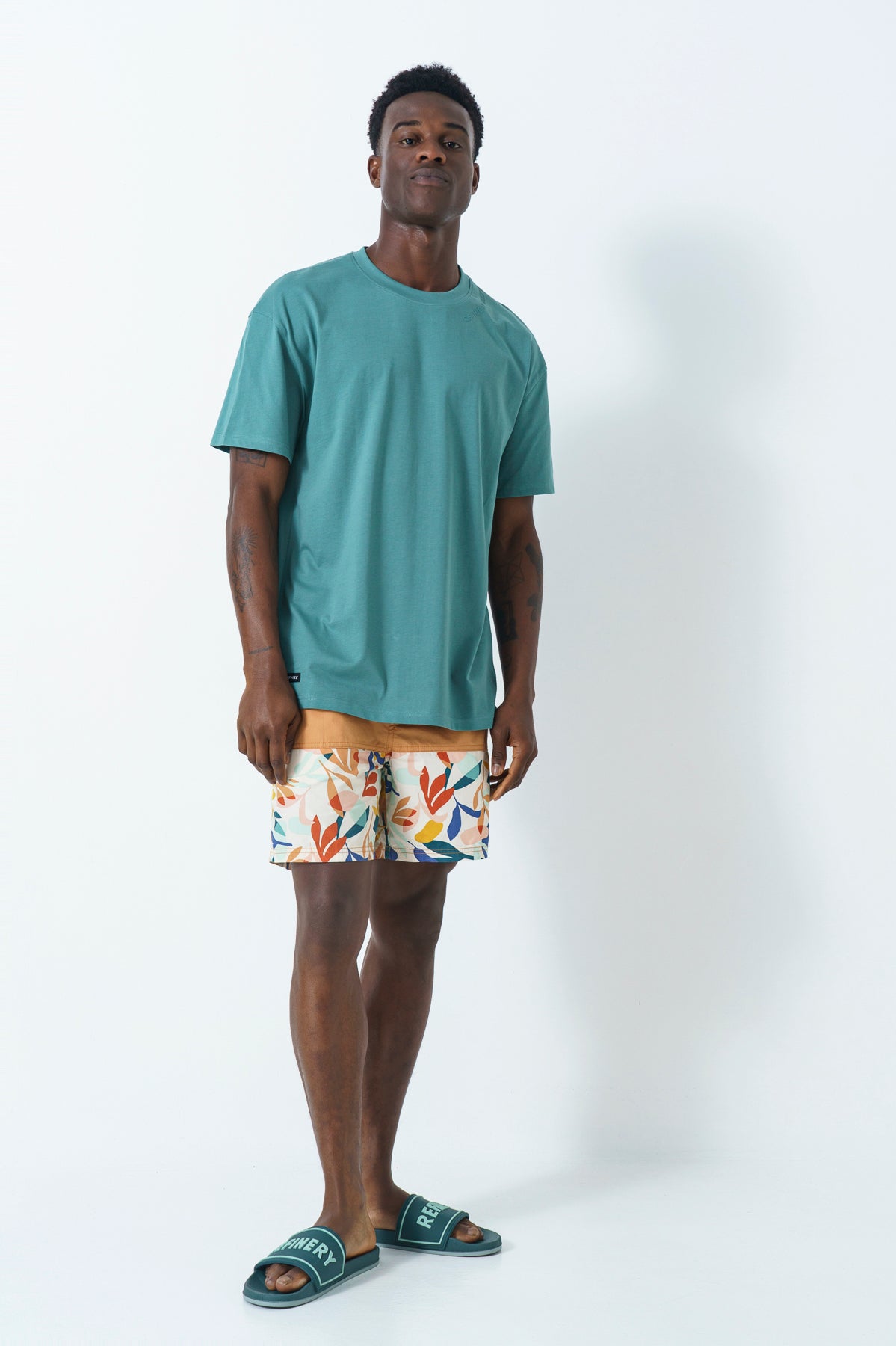 Slit Hem Oversized T-Shirt