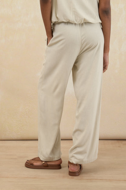 Wide Leg Drawstring Pants