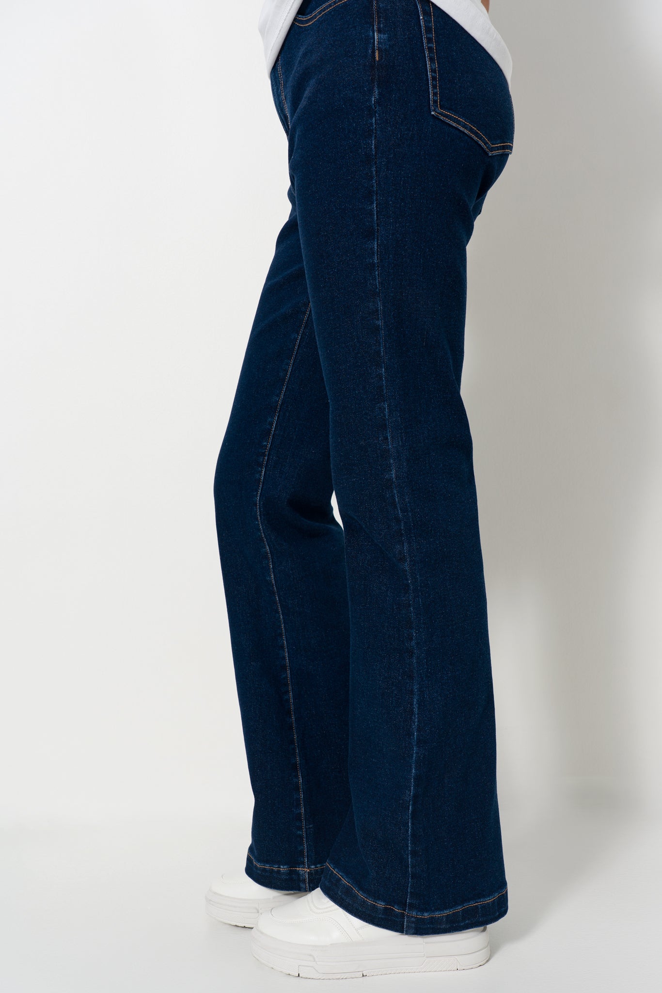 Flare Leg Hi Rise Denim