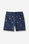 Girls Daisy Denim Short