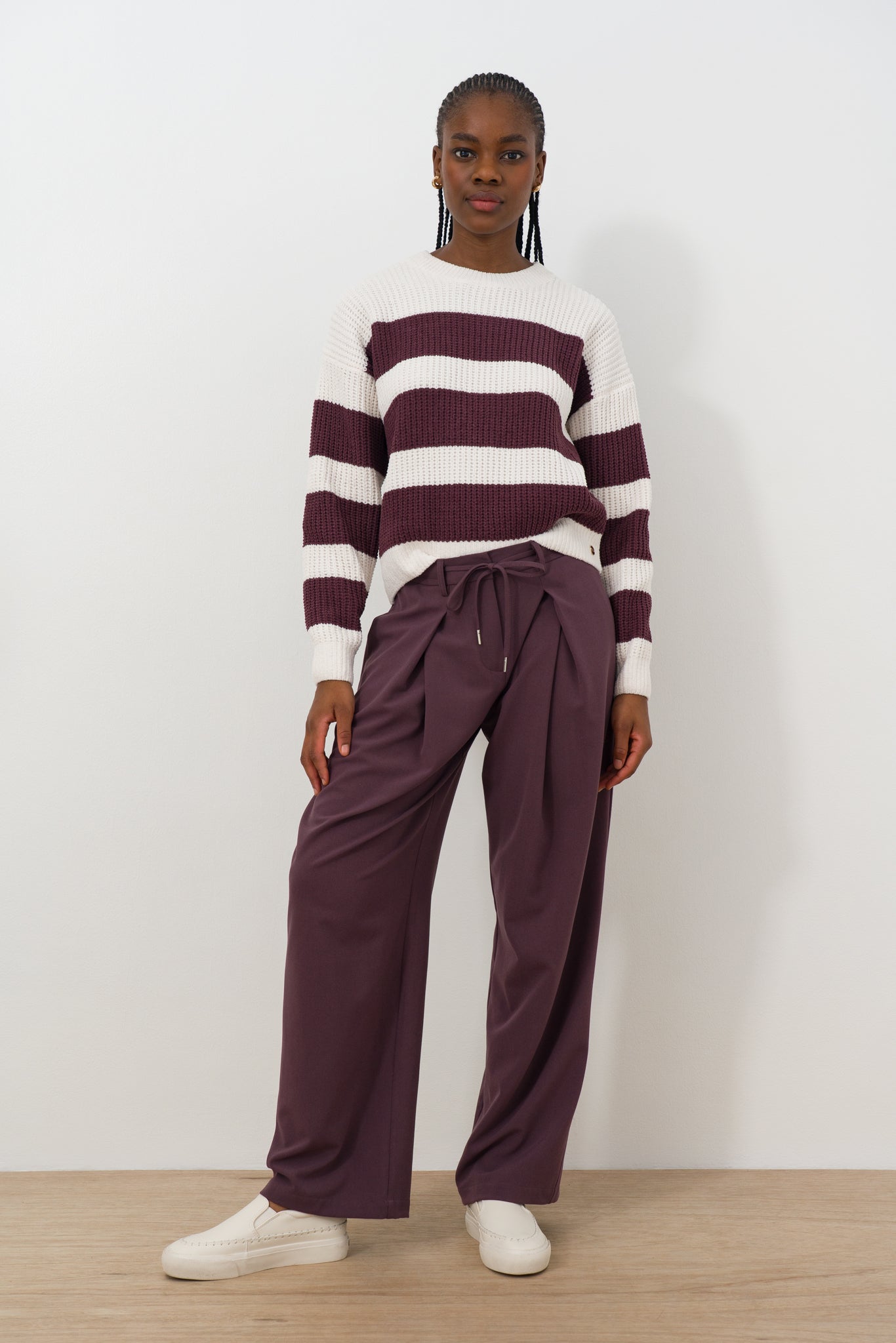 Wide-Stripe-Chenille-Jumper