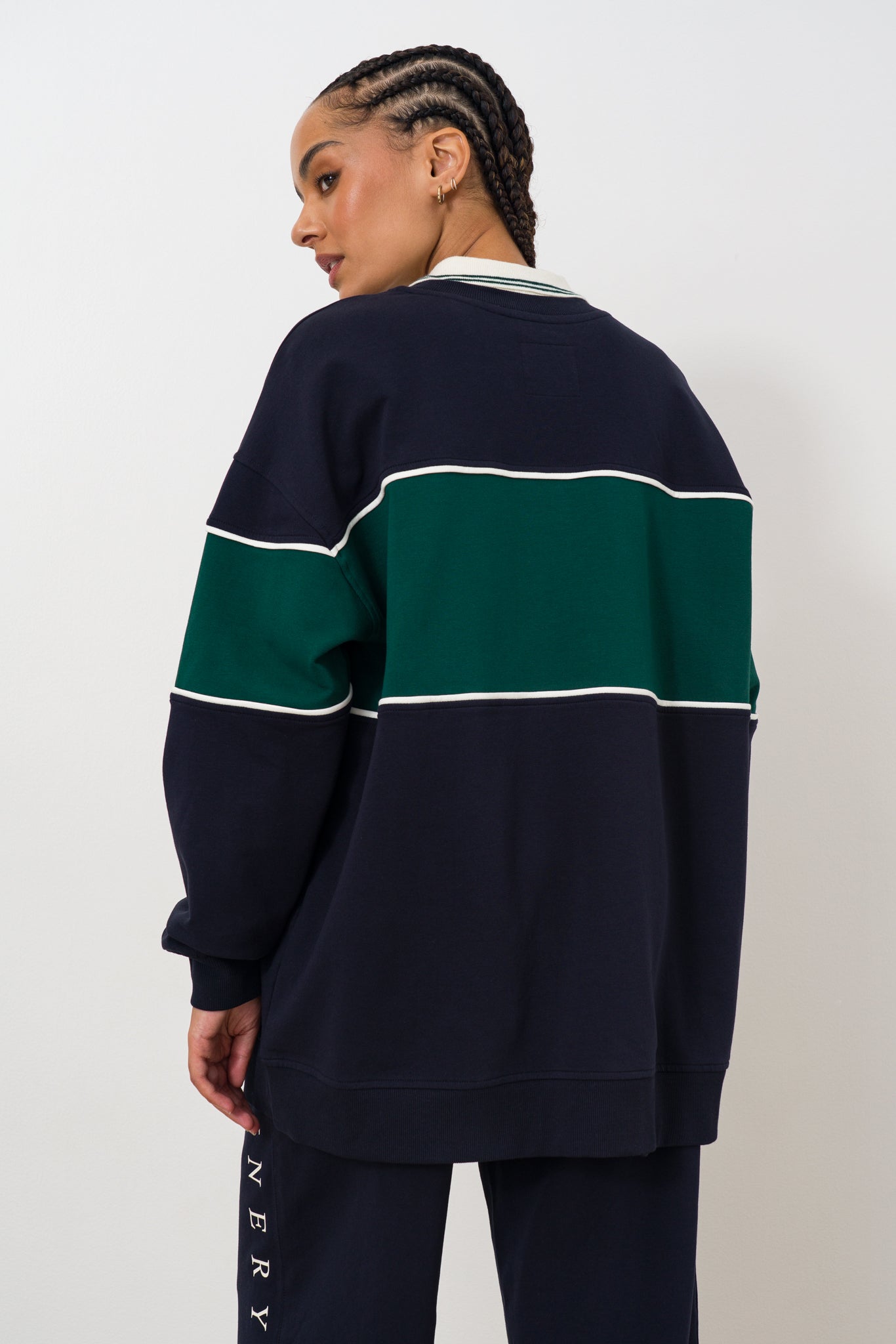 Colourblock Crew Sweater