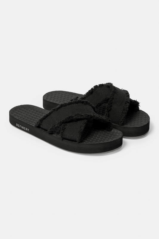 Raw Edge Sandal