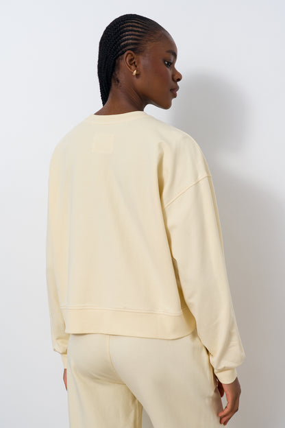 Short Crew Neck Sweat