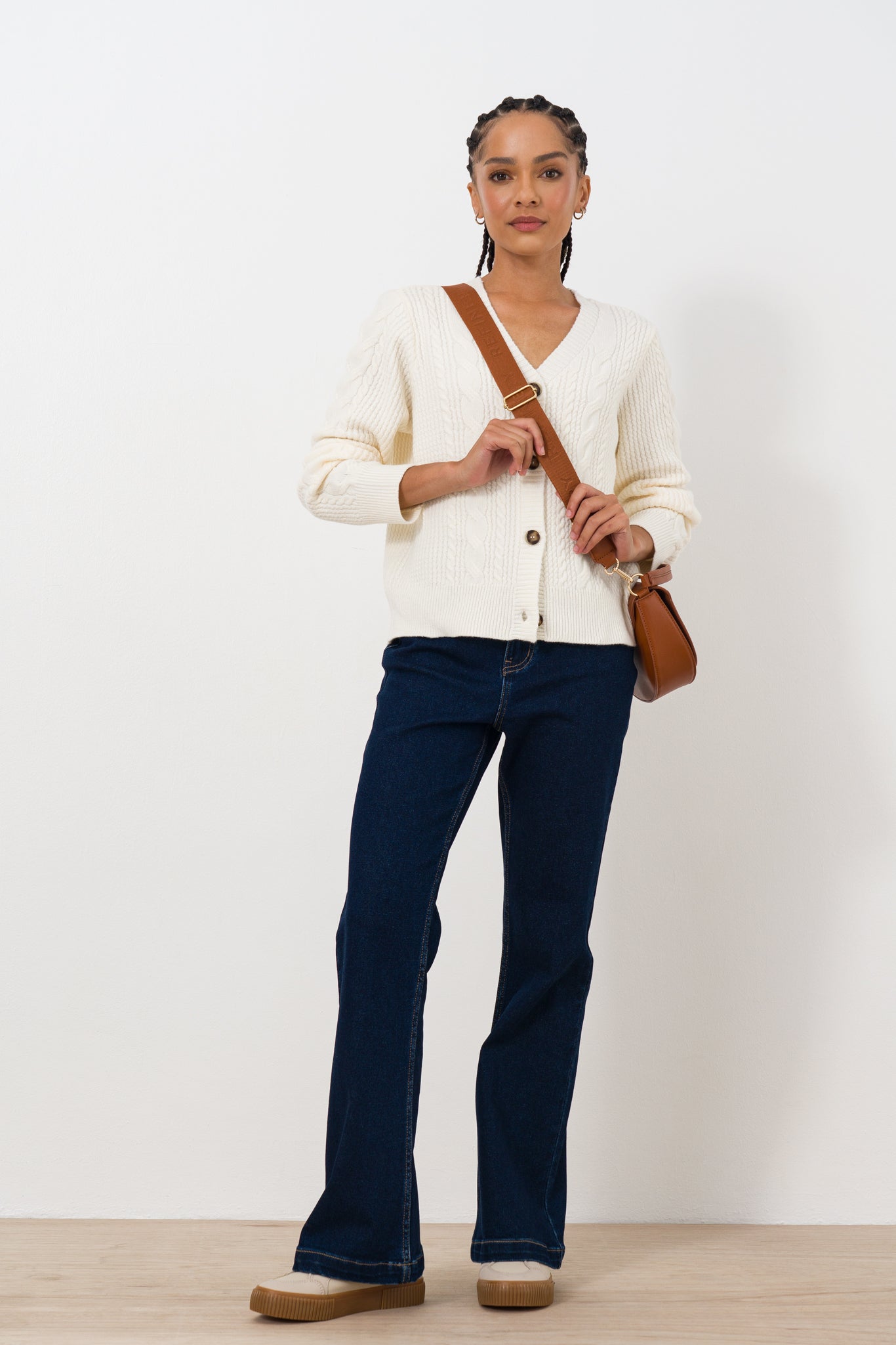 Chunky Cable Cardigan