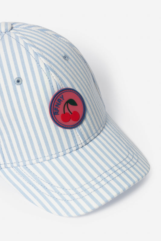 Girls Seersucker Baseball Cap