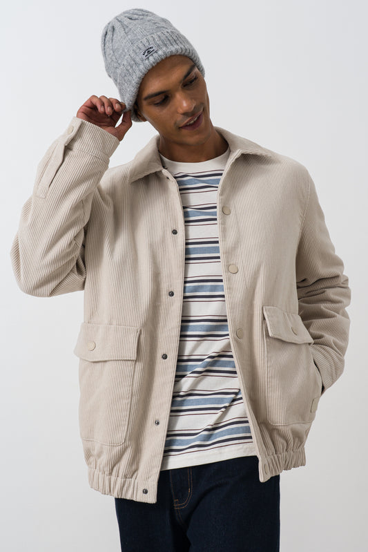 Corduroy Bomber Jacket