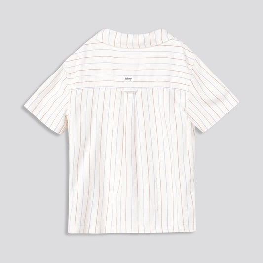 Boys Stripe Shirt - Off White